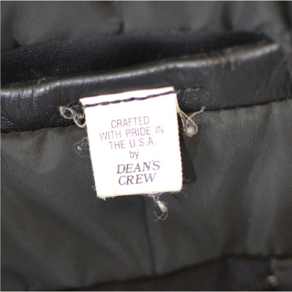 🇺🇸 Vintage US Police Trooper🏍 motorcycle leather jacket. - Picture 12 of 15